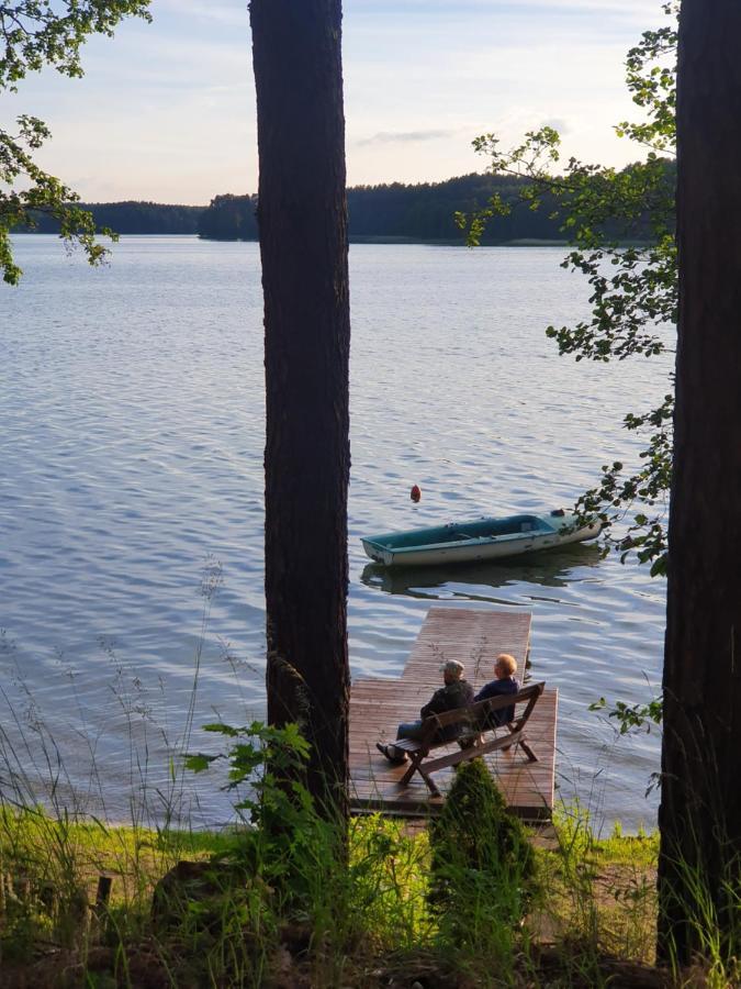 Letniskowe Lesne Nad Jeziorem Wdzydzkim Basen Sauna Balia Holiday home *