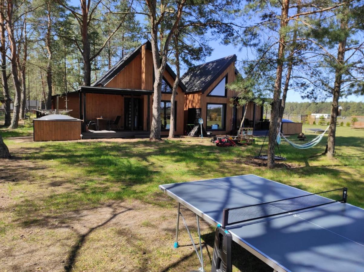 Letniskowe Lesne Nad Jeziorem Wdzydzkim Basen Sauna Balia Borsk